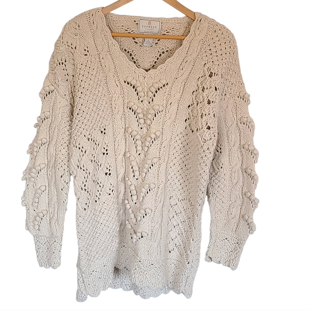 Express Tricot Sweater 90s silk blend